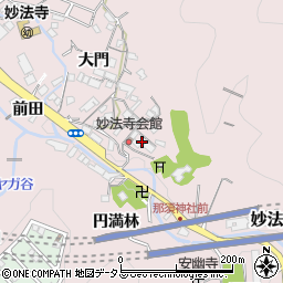 兵庫県神戸市須磨区妙法寺（岡）周辺の地図