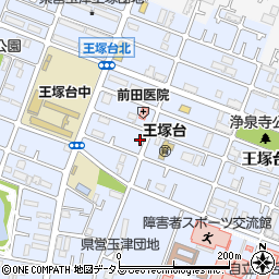 兵庫県神戸市西区王塚台5丁目45周辺の地図