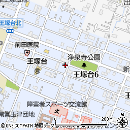 兵庫県神戸市西区王塚台5丁目111周辺の地図