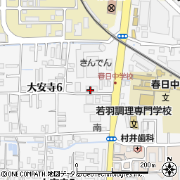 株式会社きんでん　奈良支店工事部周辺の地図