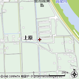 岡山県総社市上原209周辺の地図