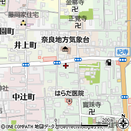 奈良県奈良市西紀寺町648周辺の地図