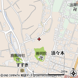 静岡県牧之原市須々木287-24周辺の地図