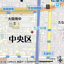 大阪府大阪市中央区島之内1丁目5-10周辺の地図