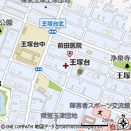 兵庫県神戸市西区王塚台5丁目39周辺の地図