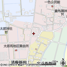 静岡県磐田市太郎馬新田10周辺の地図