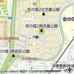 奈良県奈良市恋の窪2丁目12-9周辺の地図