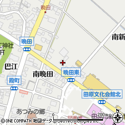 愛知県田原市田原町南新地68周辺の地図