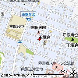 兵庫県神戸市西区王塚台5丁目44周辺の地図