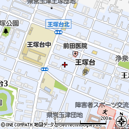 兵庫県神戸市西区王塚台5丁目35周辺の地図