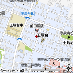 兵庫県神戸市西区王塚台5丁目43周辺の地図