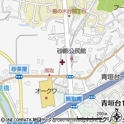 ファミリーマート奈良藤ノ木台店周辺の地図