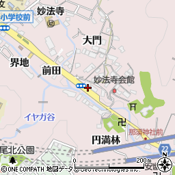 兵庫県神戸市須磨区妙法寺堂ノ下周辺の地図