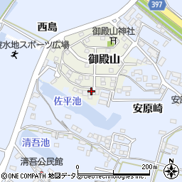 愛知県田原市御殿山135周辺の地図