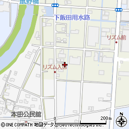 静岡県浜松市中央区御給町337周辺の地図