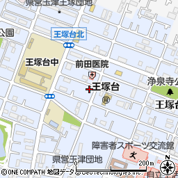 兵庫県神戸市西区王塚台5丁目42周辺の地図