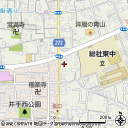 岡山県総社市井手549周辺の地図