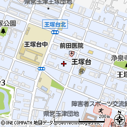 兵庫県神戸市西区王塚台5丁目38周辺の地図