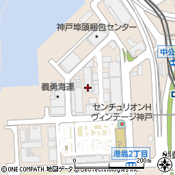 神戸埠頭梱包団地協同組合周辺の地図