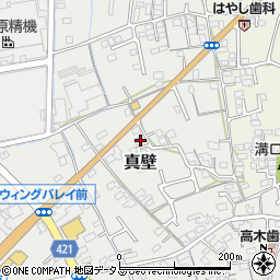 岡山県総社市真壁1225-1周辺の地図