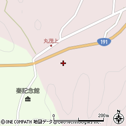 島根県益田市美都町丸茂1131周辺の地図