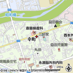 西田文具店周辺の地図