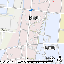 静岡県浜松市中央区松島町238周辺の地図
