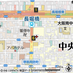 大阪府大阪市中央区島之内1丁目20-19周辺の地図