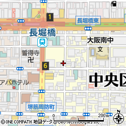 大阪府大阪市中央区島之内1丁目20-7周辺の地図