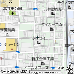 株式会社大阪空気機械製作所周辺の地図