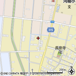 静岡県浜松市中央区河輪町790周辺の地図