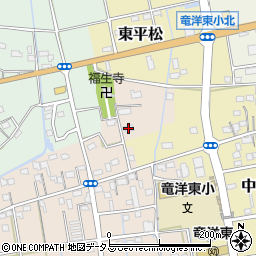 静岡県磐田市西平松15周辺の地図