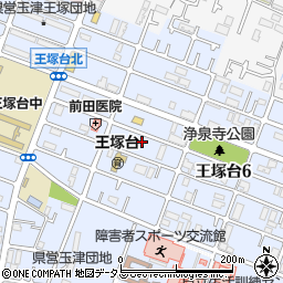 兵庫県神戸市西区王塚台5丁目108周辺の地図
