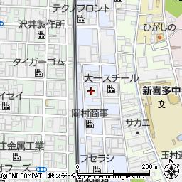日本コンテナ周辺の地図
