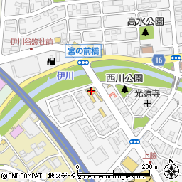 トヨタカローラ兵庫伊川谷店周辺の地図