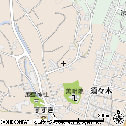 静岡県牧之原市須々木287-66周辺の地図