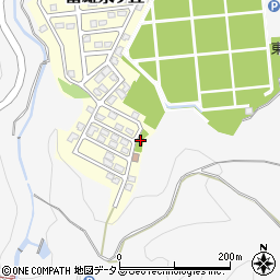 富雄泉ヶ丘第1号街区公園周辺の地図