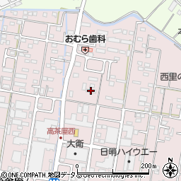 奥田ハイツＢ周辺の地図