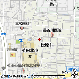 ドクトル薬局　松原店周辺の地図
