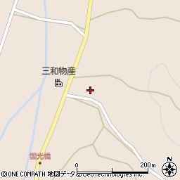 広島県三次市三和町羽出庭1477周辺の地図
