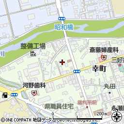 島根県益田市幸町3周辺の地図
