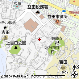 島根県益田市元町9-13周辺の地図