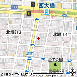ハイアルチ２４心斎橋スタジオ周辺の地図