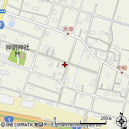 静岡県浜松市中央区米津町1632周辺の地図