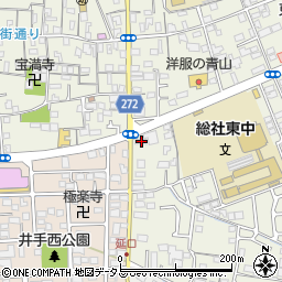 岡山県総社市井手560周辺の地図