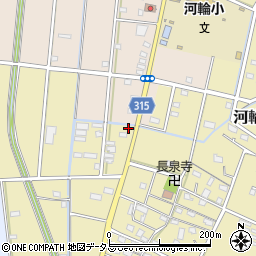 静岡県浜松市中央区河輪町777周辺の地図