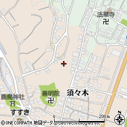 静岡県牧之原市須々木287-63周辺の地図