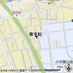 静岡県磐田市東平松189周辺の地図