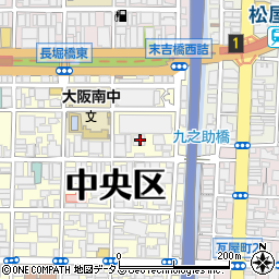 大阪府大阪市中央区島之内1丁目5-15周辺の地図