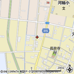 静岡県浜松市中央区河輪町778周辺の地図